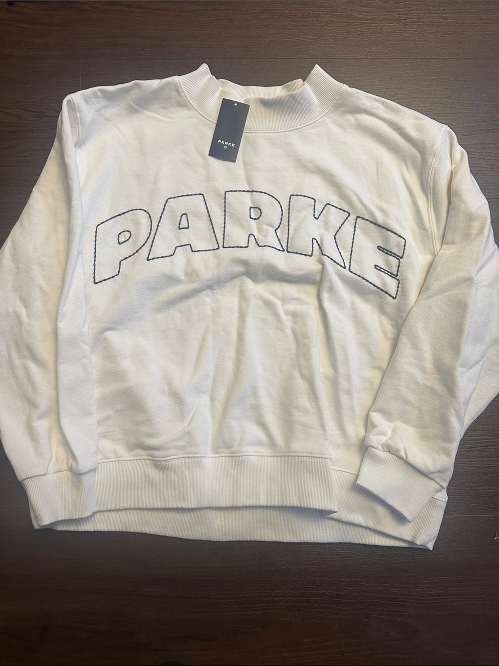 Parke Cream Crewneck Sweatshirt